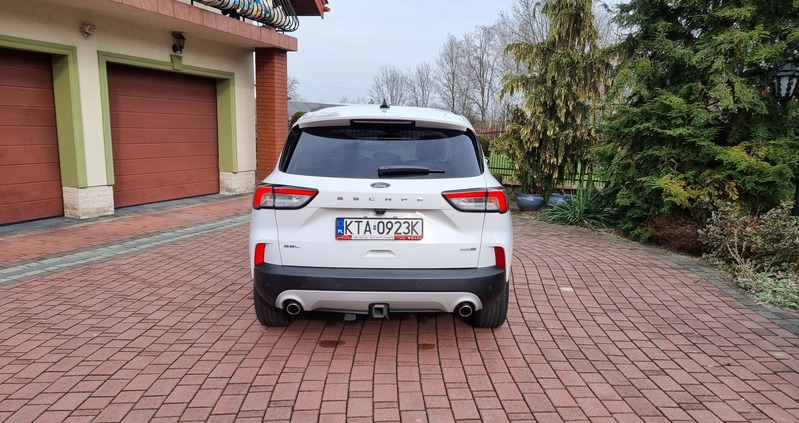 Ford Kuga cena 99000 przebieg: 56000, rok produkcji 2020 z Pilica małe 352